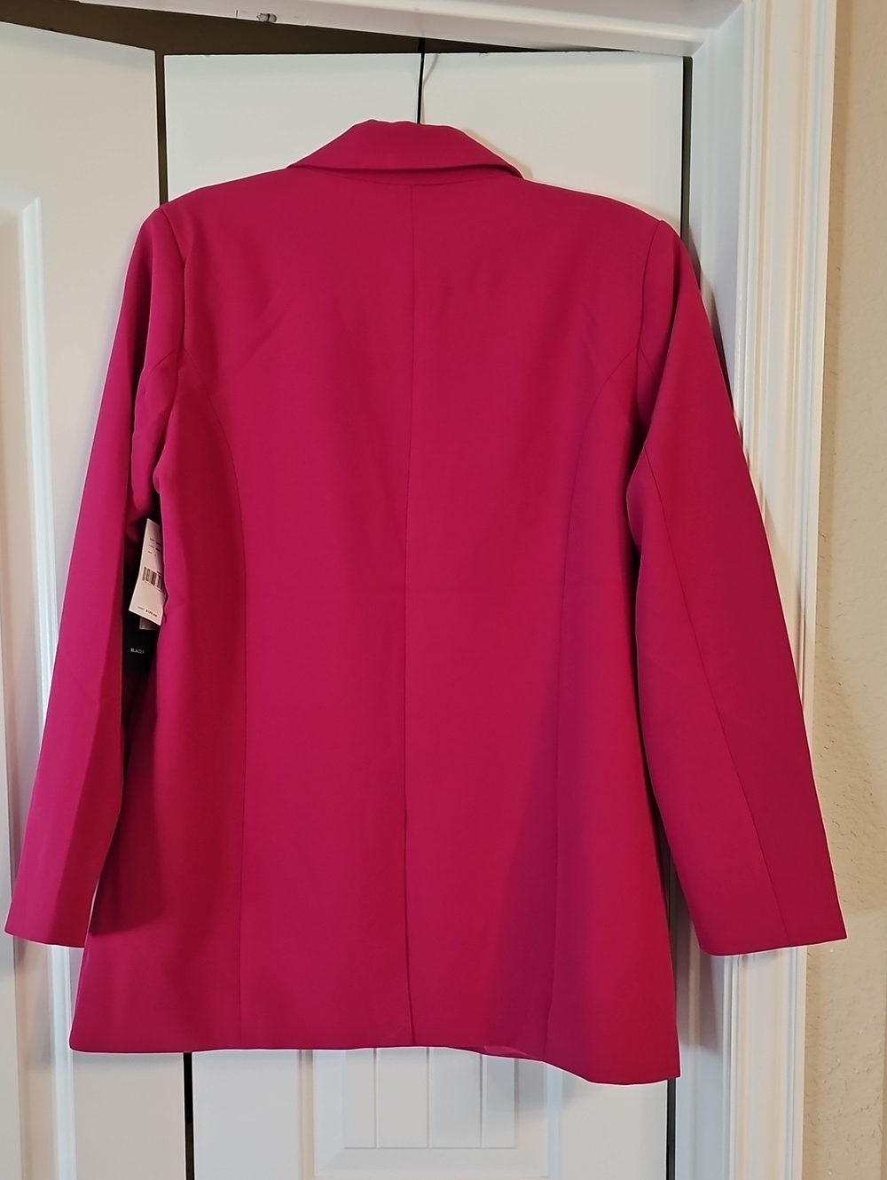 Liverpool Bright Fuchsia Single-Button Blazer - Picture 6 of 10